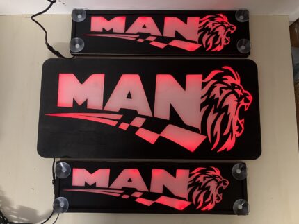 MAN ženklų komplektas