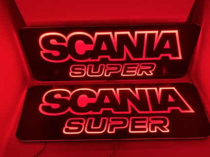Pailgas "SCANIA SUPER" ženklas